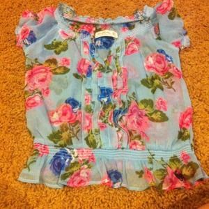 Cute flower top
