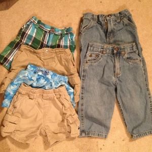 18 month boys shorts and jeans