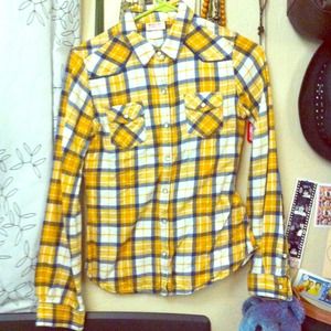 Mossimo Yellow Plaid