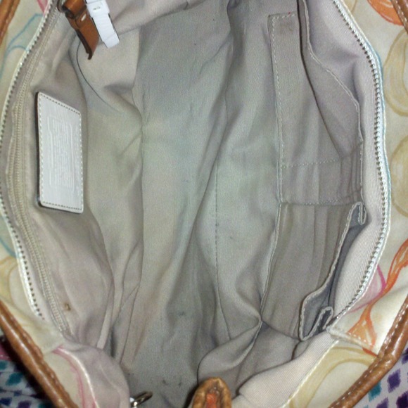 Multicolored Coach Purse - Picture 4 of 4