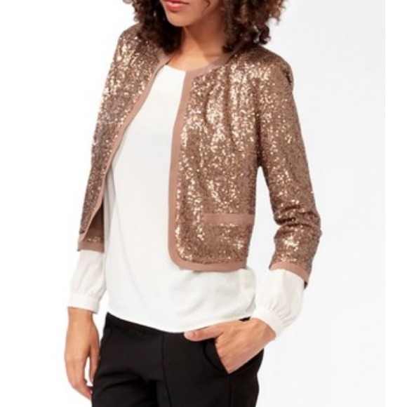 🎀SOLD🎀Sequin blazer - Picture 2 of 4