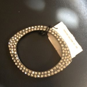 Eye shaped Diamond bangle
