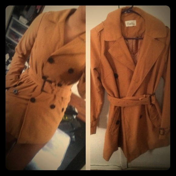 Forever21 Tan Trench Jacket - Picture 1 of 2