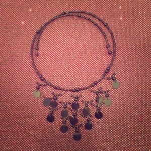 Black beaded choker