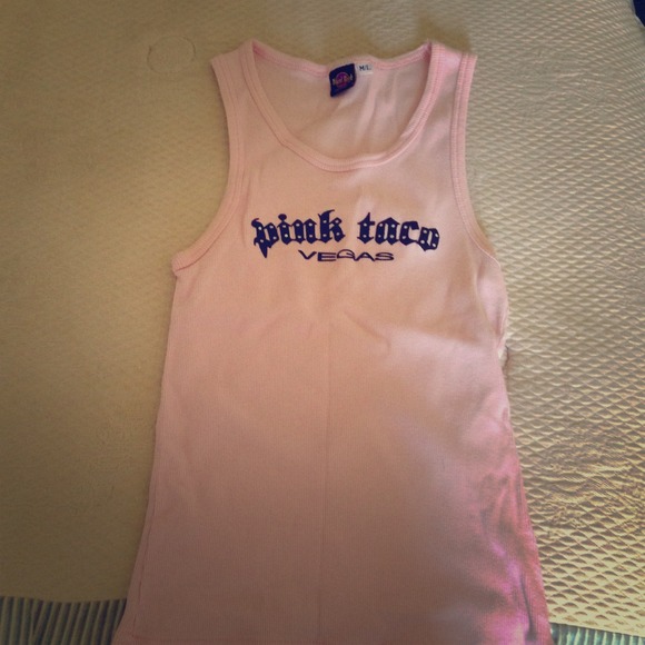 Pink Taco tank top