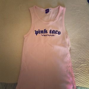 Pink Taco tank top