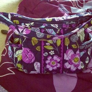Vera Bradley purse in blue and purple