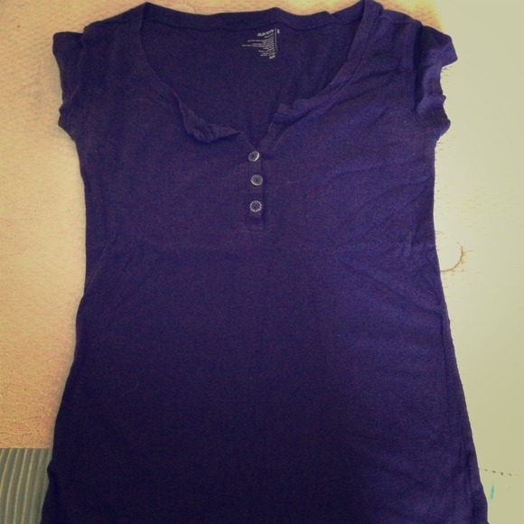 Dark purple Tee