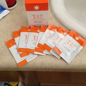 Bundle!!! 12 tan towel towelettes!