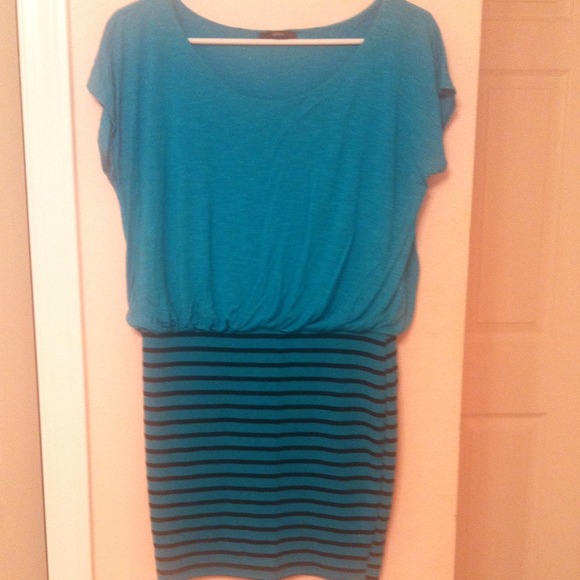 Blue dress!