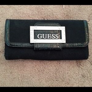 Black Guess wallet
