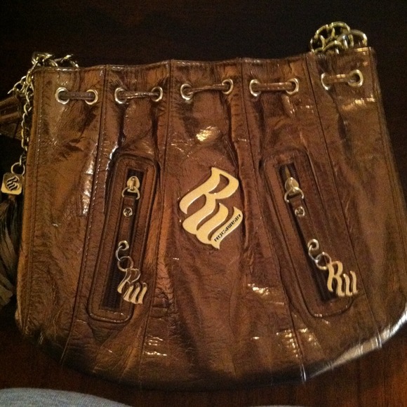 Pretty Shinny Gold Rocawear Purse..**SOLD