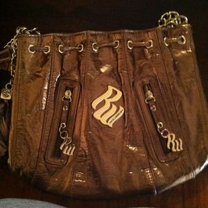 Pretty Shinny Gold Rocawear Purse..**SOLD