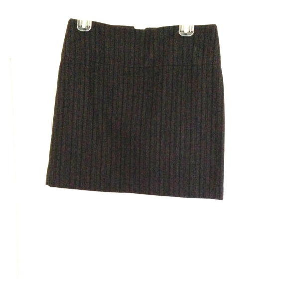 NWT. Black & gray wool skirt