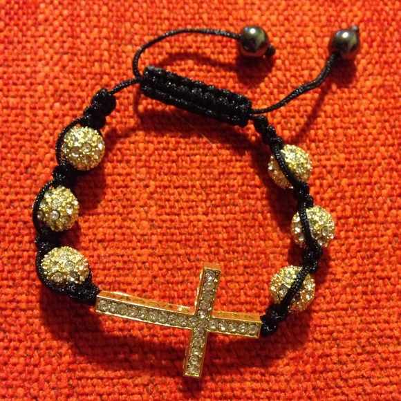Jewelry - Crystal Cross Bracelet