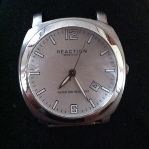 A reaction Kenneth Cole stainless steel watch