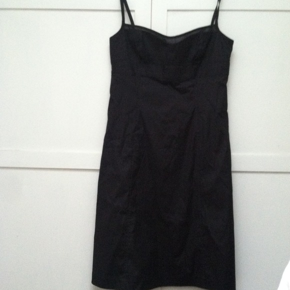 J.Crew Cotton Black Dress