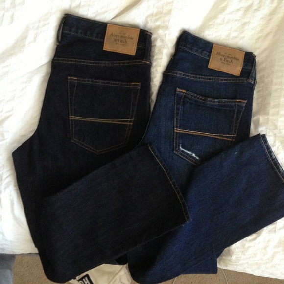 2 Men's Slim Straight Jeans 31x30