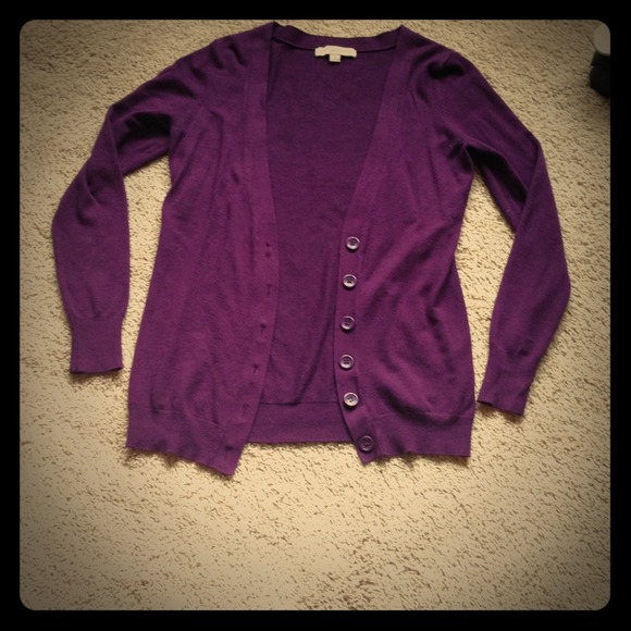 Reserved Purple Forever21 cardigan
