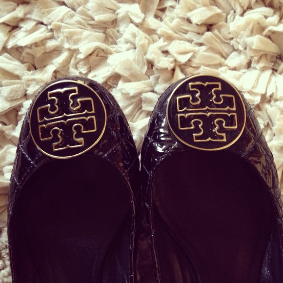 🌟Traded!! Authentic Size 8 Tory Burch flats.