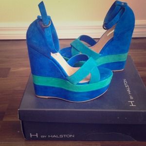 H By Halston Spring Wedges !