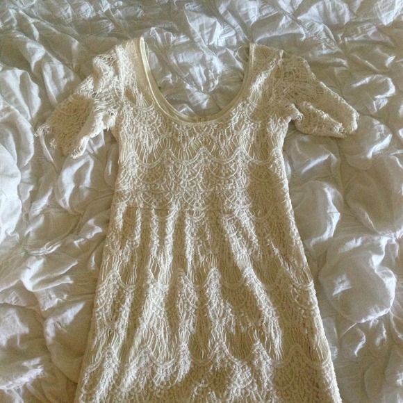 White Lace Dress