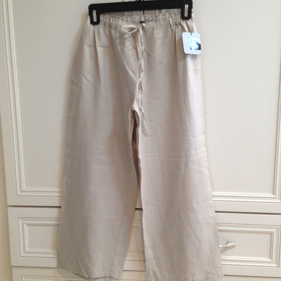 Linen Capri pants