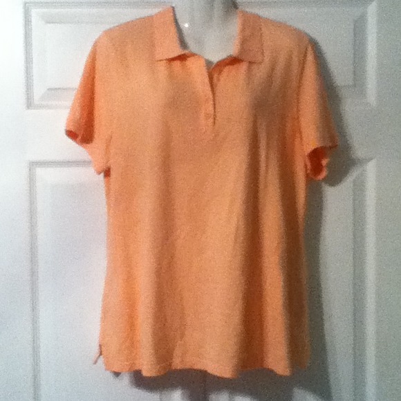 Croft & Barrow Stretch Polo XL Peach