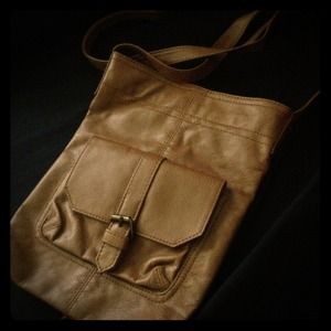 Brown crossbody bag