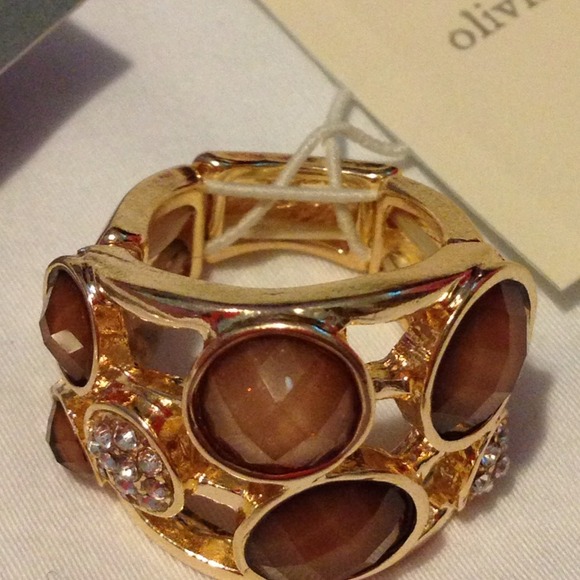 Multi-Colored Embellishment Stone Ring - Picture 3 of 4