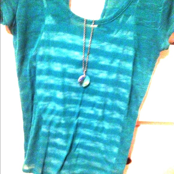 Dangle necklace with clear crystal charm - Picture 2 of 4