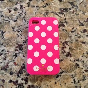 RESERVED Pink iphone 4 case
