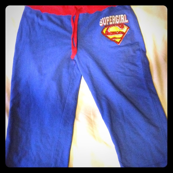 Supergirl pajama pants
