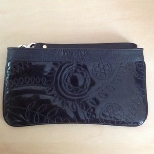 New! Kate Spade Calabassas wristlet black patent
