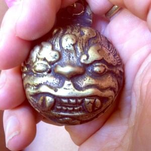 Dragon bell pendant