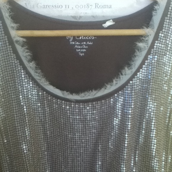 Sold......Sparkly sequin tank top - Picture 3 of 4