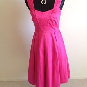 Calvin Klein brightly colored summer dress.