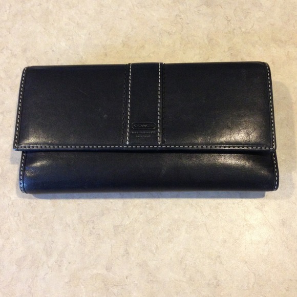 Black Coach Wallet