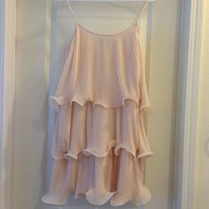 H&M dress with layered ruffles