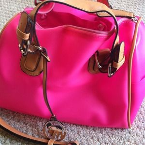 Pink jelly purse