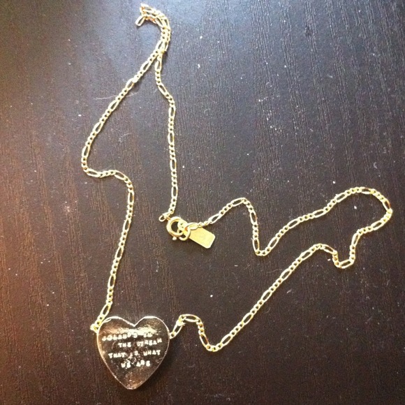 Gold Plated Heart Necklace