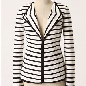 SOLD: Anthropologie Striped Blazer