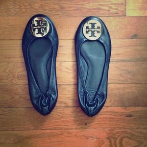 RESERVED Brand new Tory Burch Black Flats