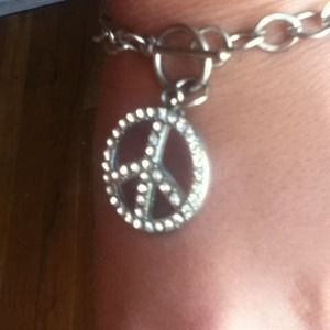 Peace Symbol Bracelet