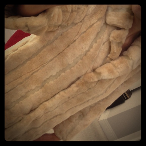 Juicy Couture faux fur coat
