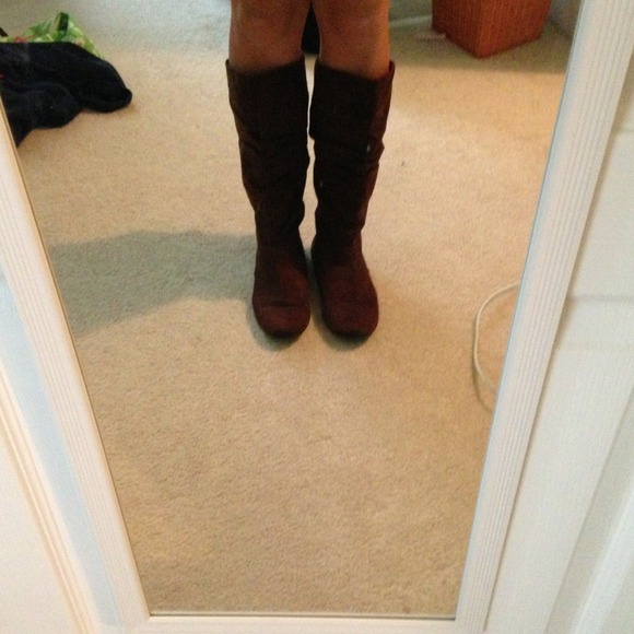 Brown boots