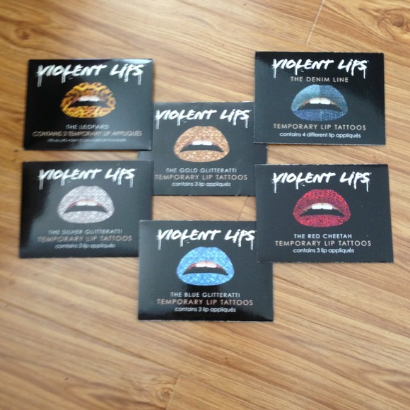 *Violent Lips* Temporary Lip Tattoo Bundle
