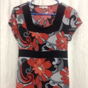 Carol Rose patterned blouse