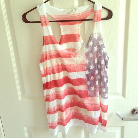 American Flag tank
