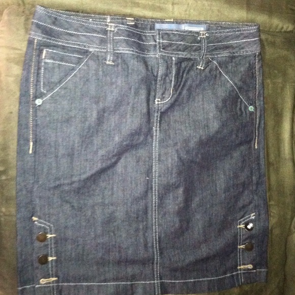 Blue denim skirts :)